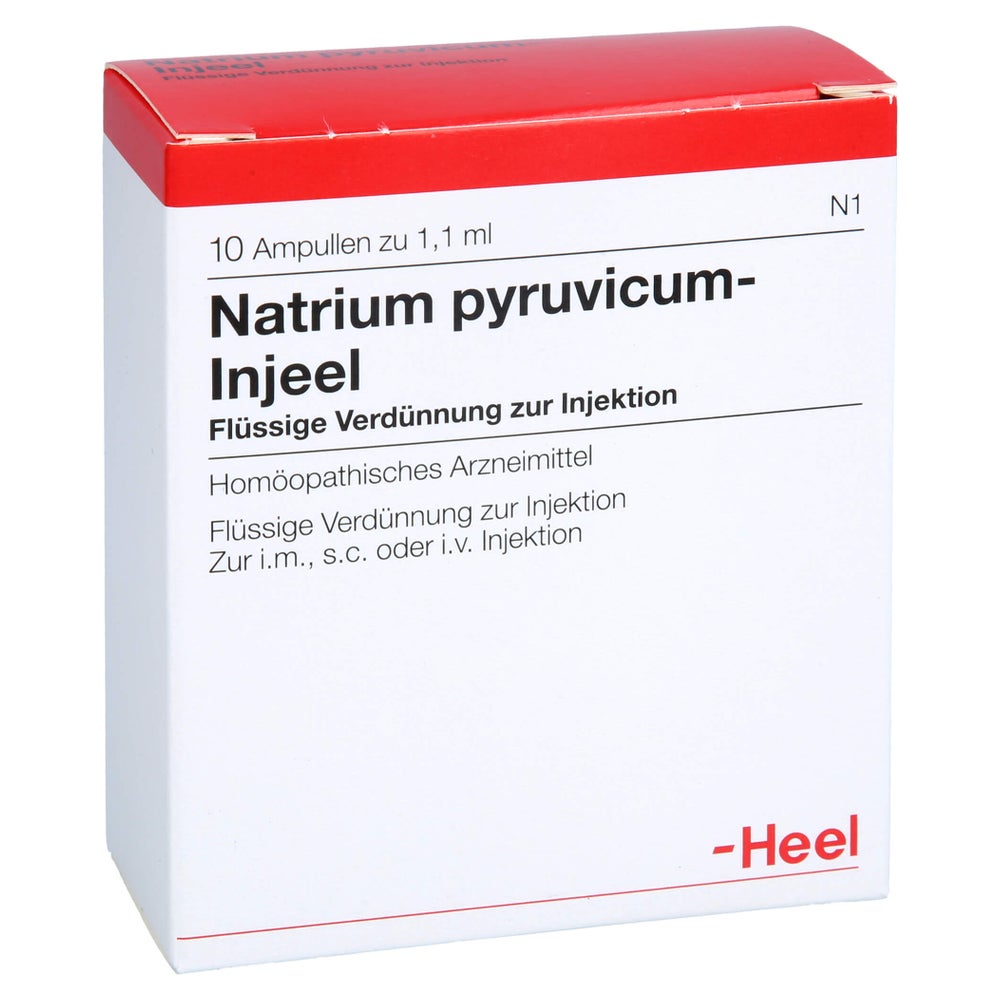 Natrium Pyruvicum Injeel Ampullen 10 St