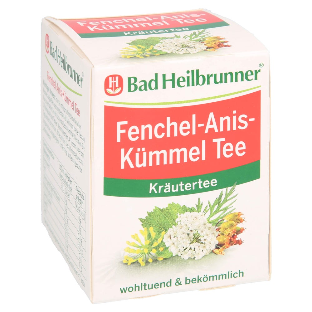 BAD Heilbrunner Fenchel-anis-kümmel Tee 8X2,0 g