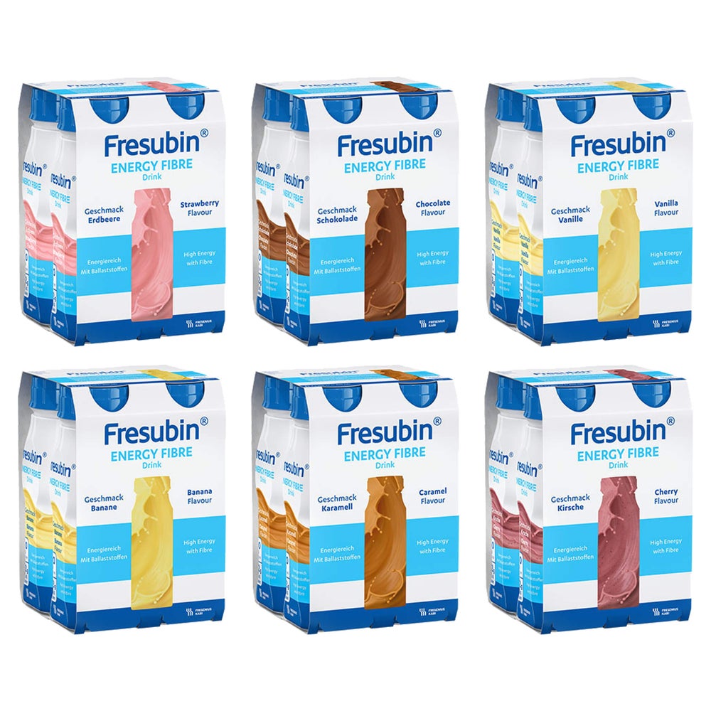 Fresubin Energy Fibre DRINK Mischkarton 6X4X200 ml