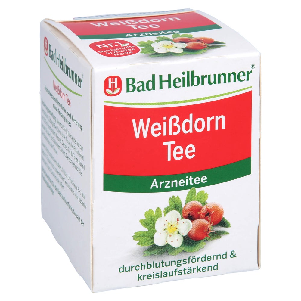 BAD Heilbrunner Weißdorn Tee Filterbeute 8X2,0 g