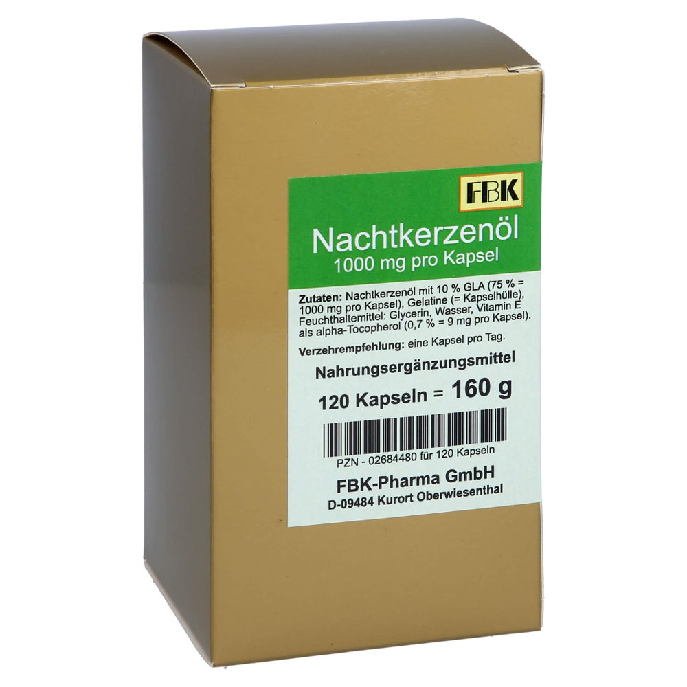 Nachtkerzenöl 1000 Kapseln 120 St