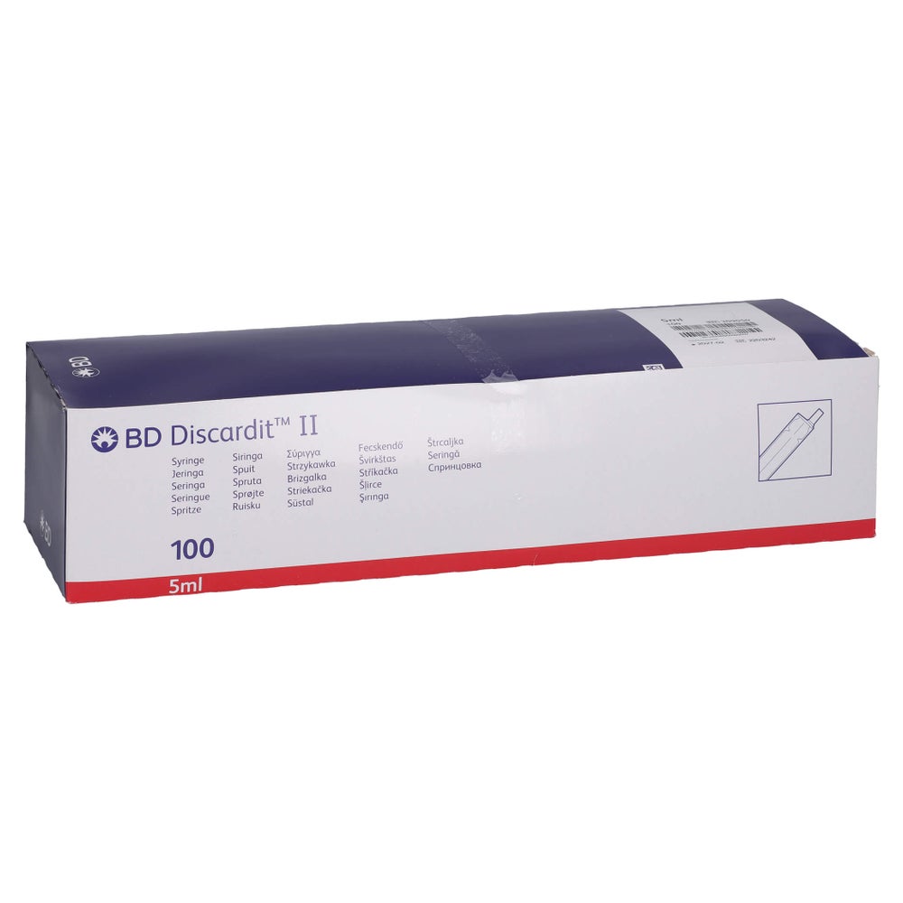 BD Discardit II Spritze 5 ml 100X5 ml