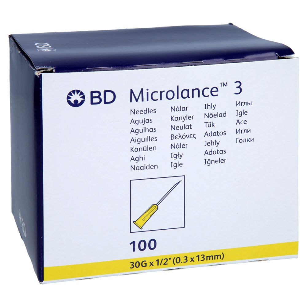 BD Microlance Kanüle 30 G 1/2 0,29x13 mm 100 St