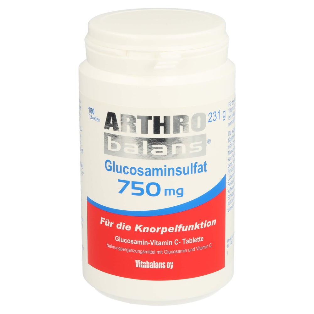 ArthroBalans 750 mg - hochdosiertes Glucosaminpräparat 180 St