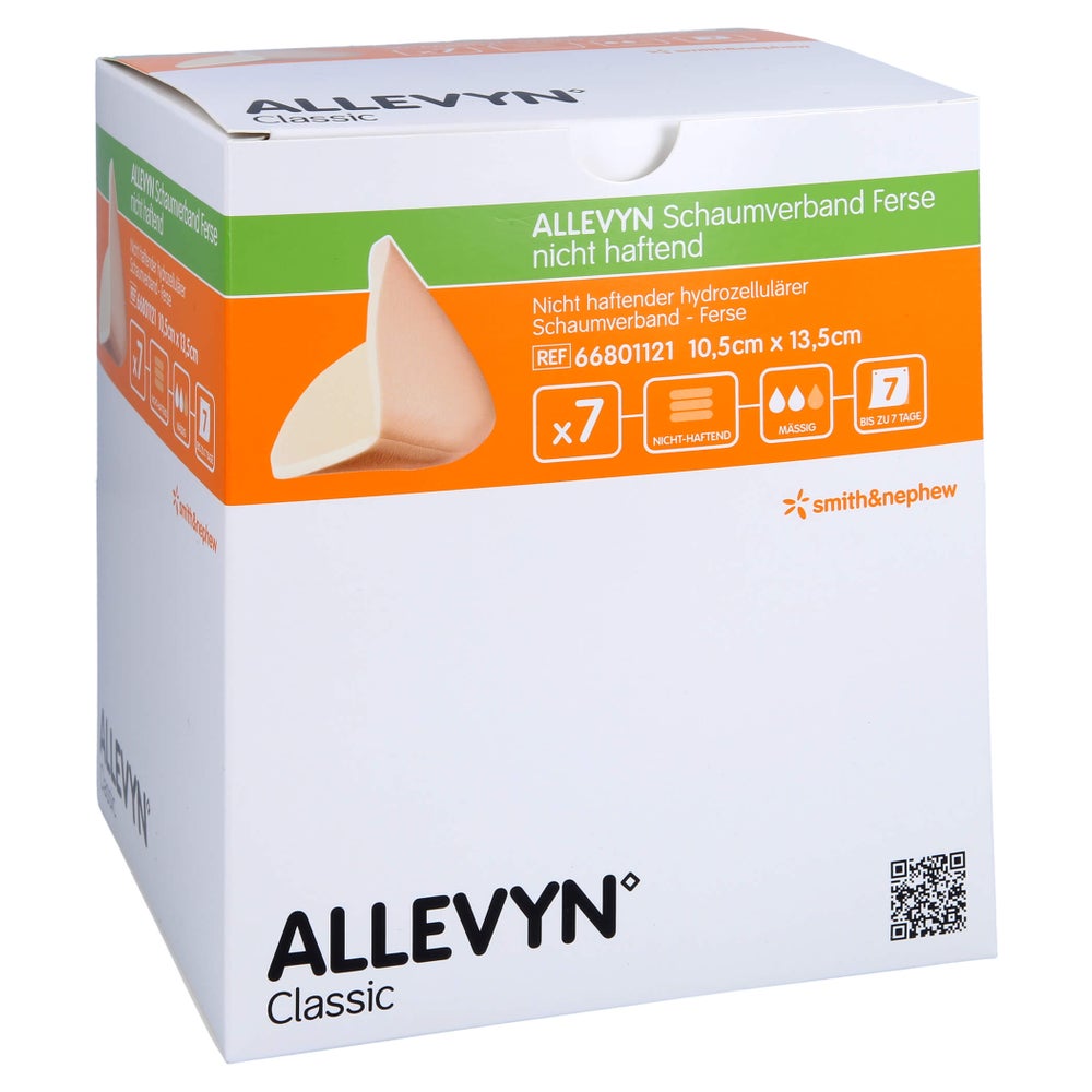 Allevyn Schaumverband Ferse n.haft.10,5x 7 St