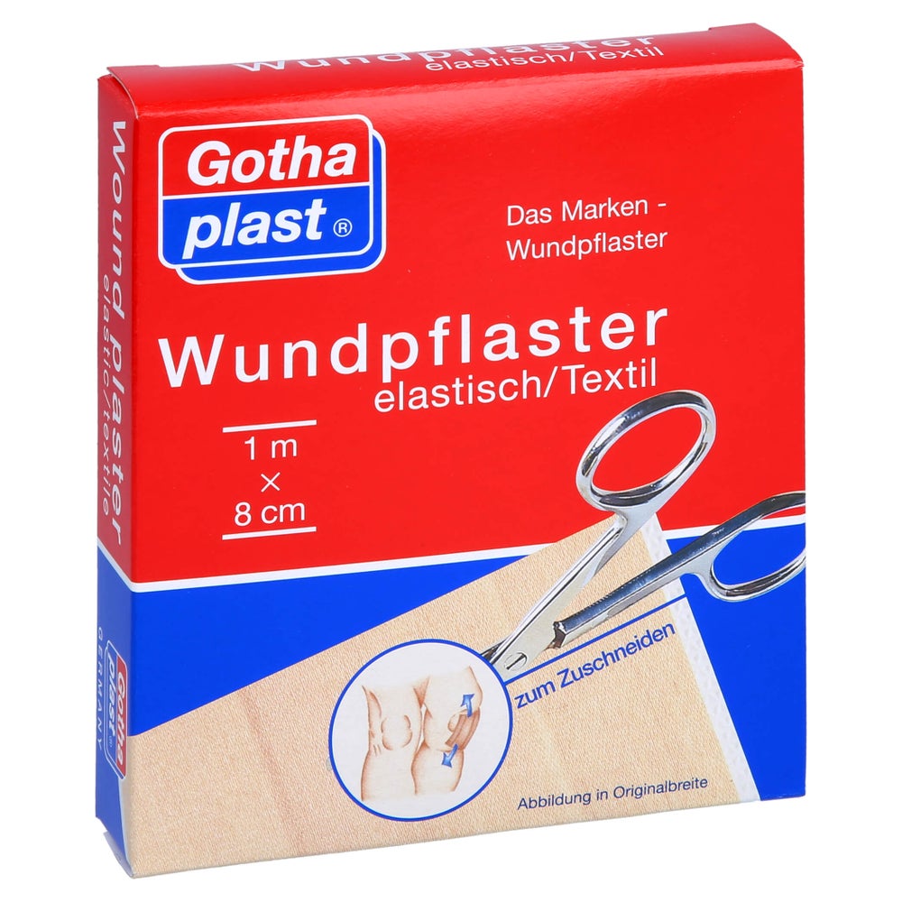 Gothaplast Wundpfl.elast.8 cmx1 m Euroau 1 St