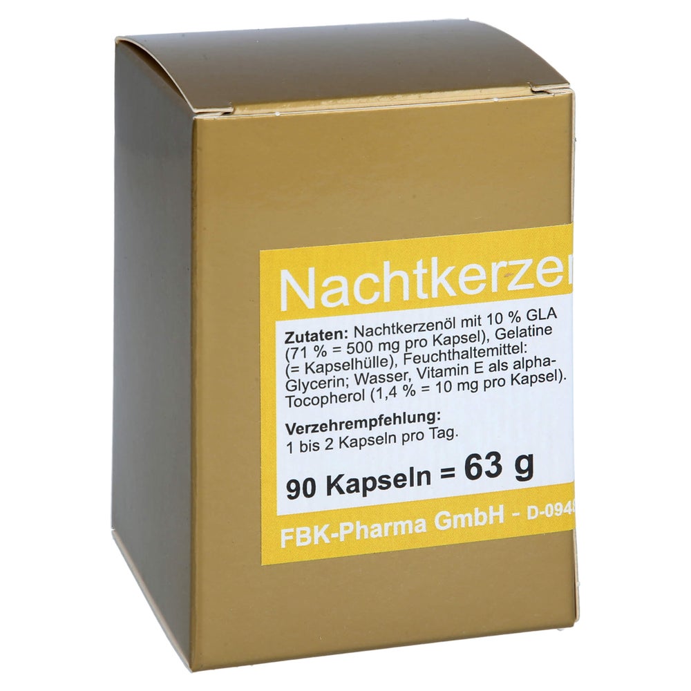 Nachtkerzenöl 500 mg Kapseln 90 St