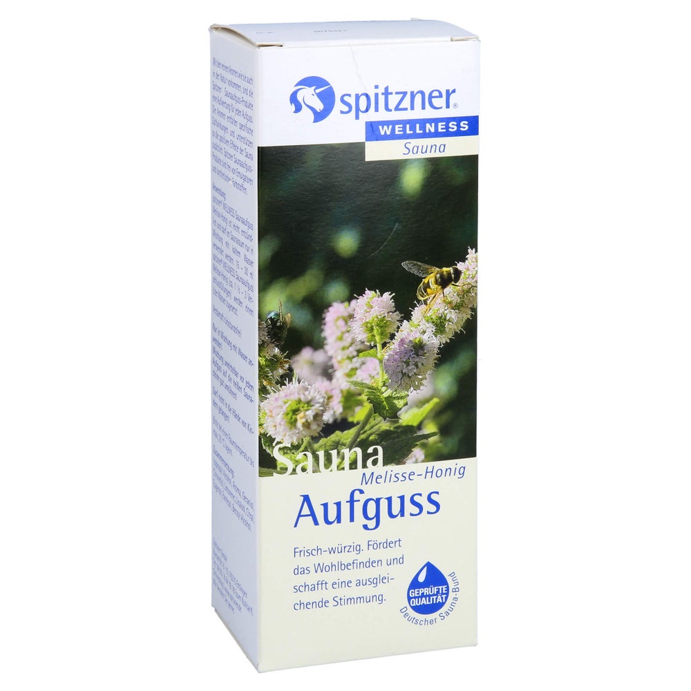 Spitzner Saunaaufguss Melisse Honig Well 190 ml