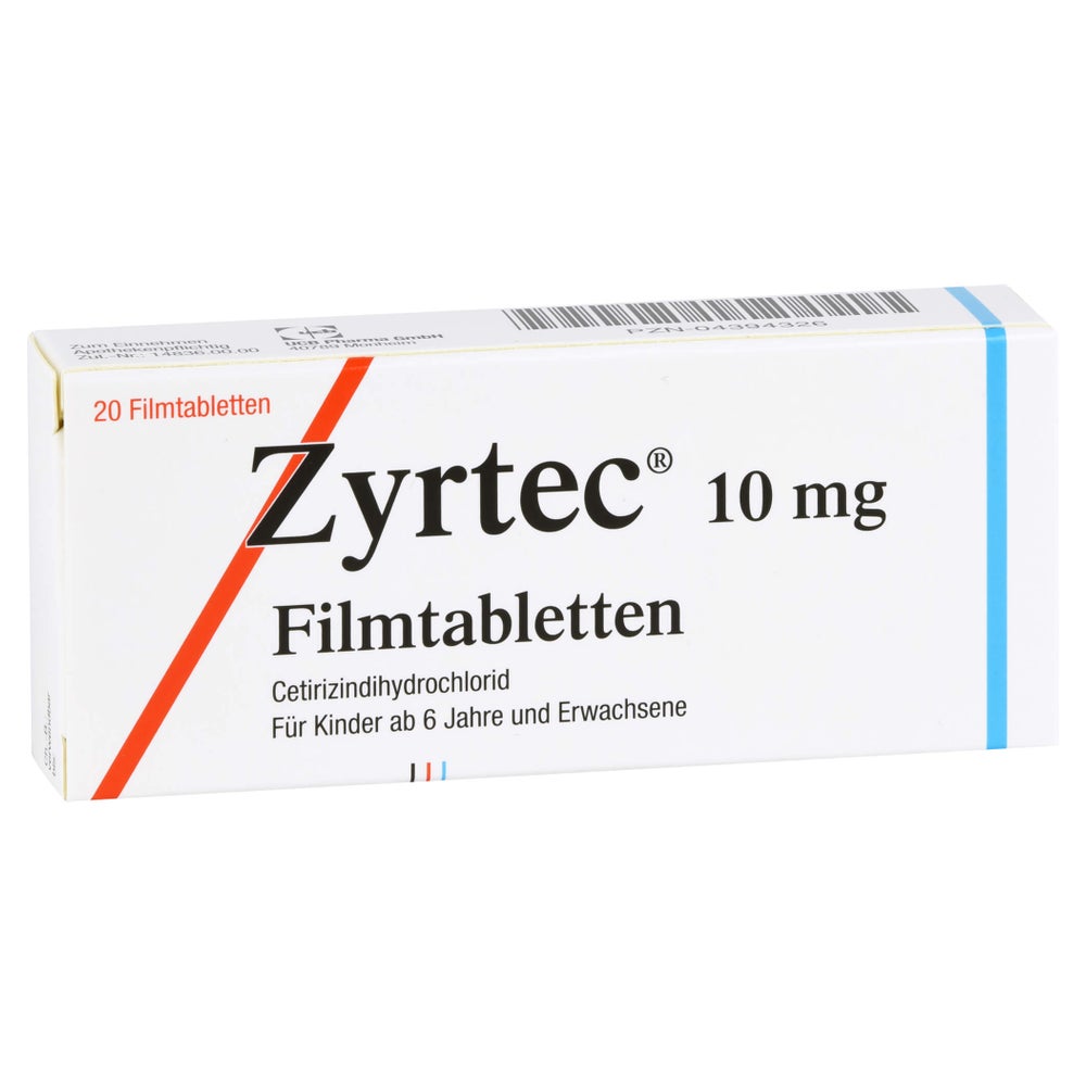 Zyrtec 10 mg Filmtabletten - Reimport 20 St