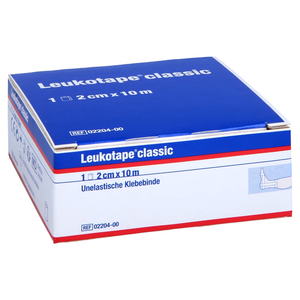 Leukotape Classic 2 cmx10 m weiß 1 St