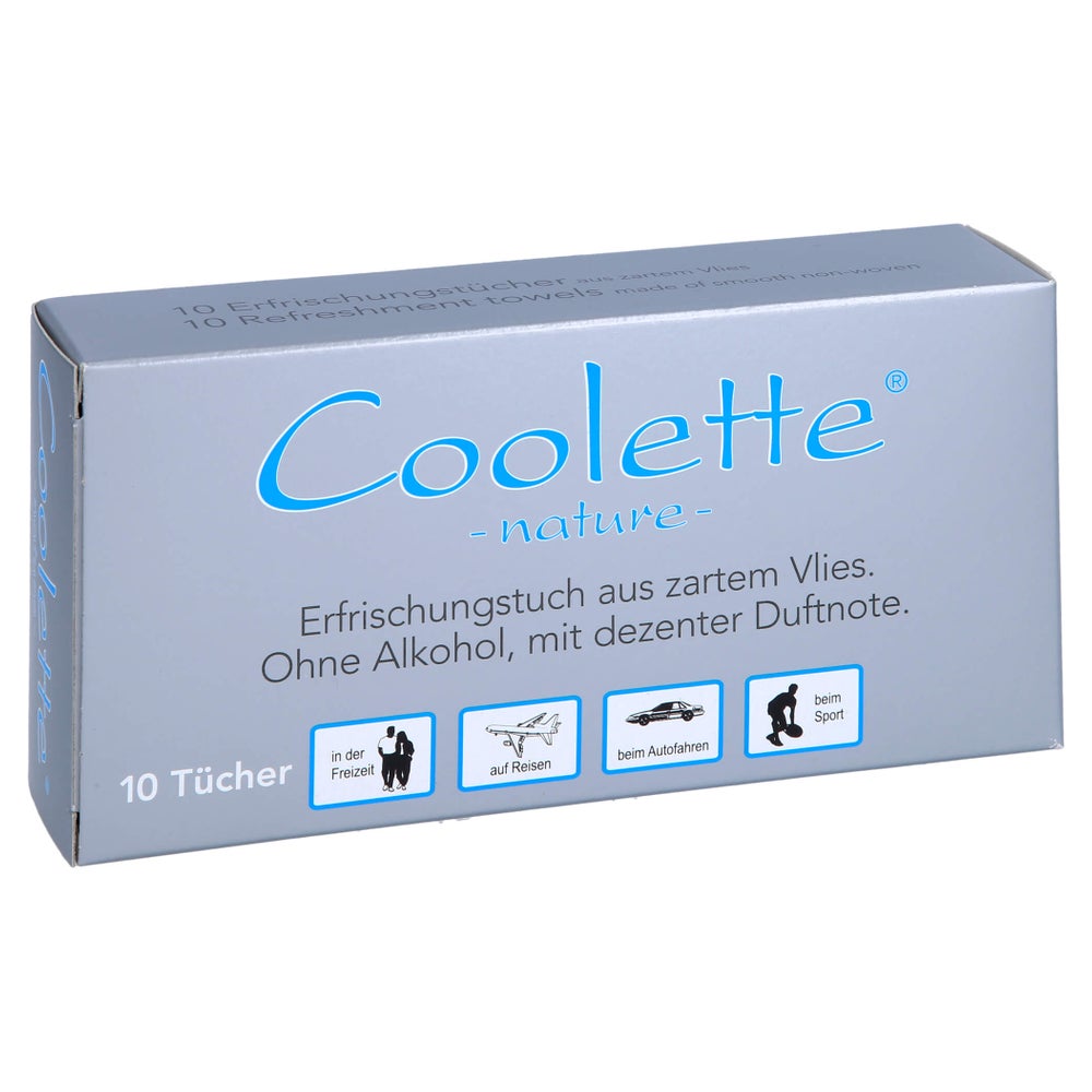 Coolette Nature Erfrischungstuch Vlies 10 St