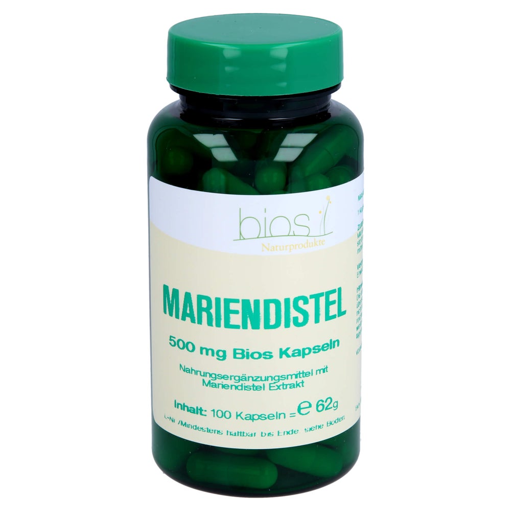 Mariendistel 500 mg Bios Kapseln 100 St