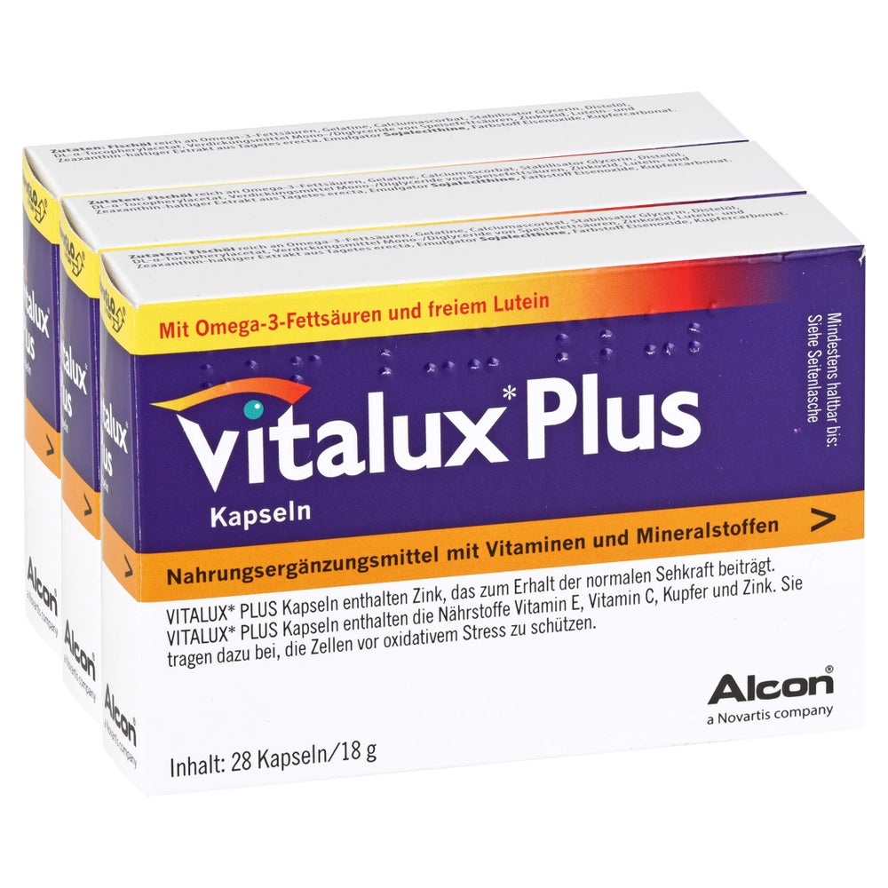 Vitalux Plus 10 mg Lutein Quartalspack. 3X28 St
