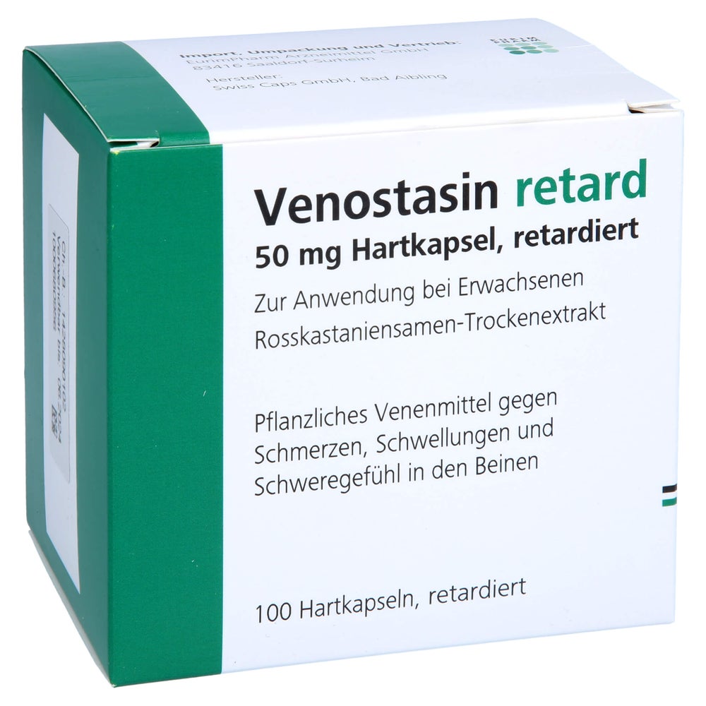Venostasin Retard 50 mg Hartkapsel retar - Reimport 100 St