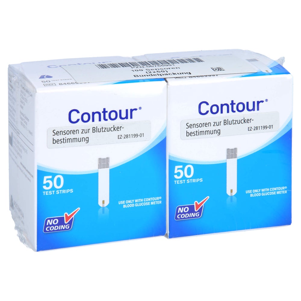 Contour Sensoren Teststreifen 100 St