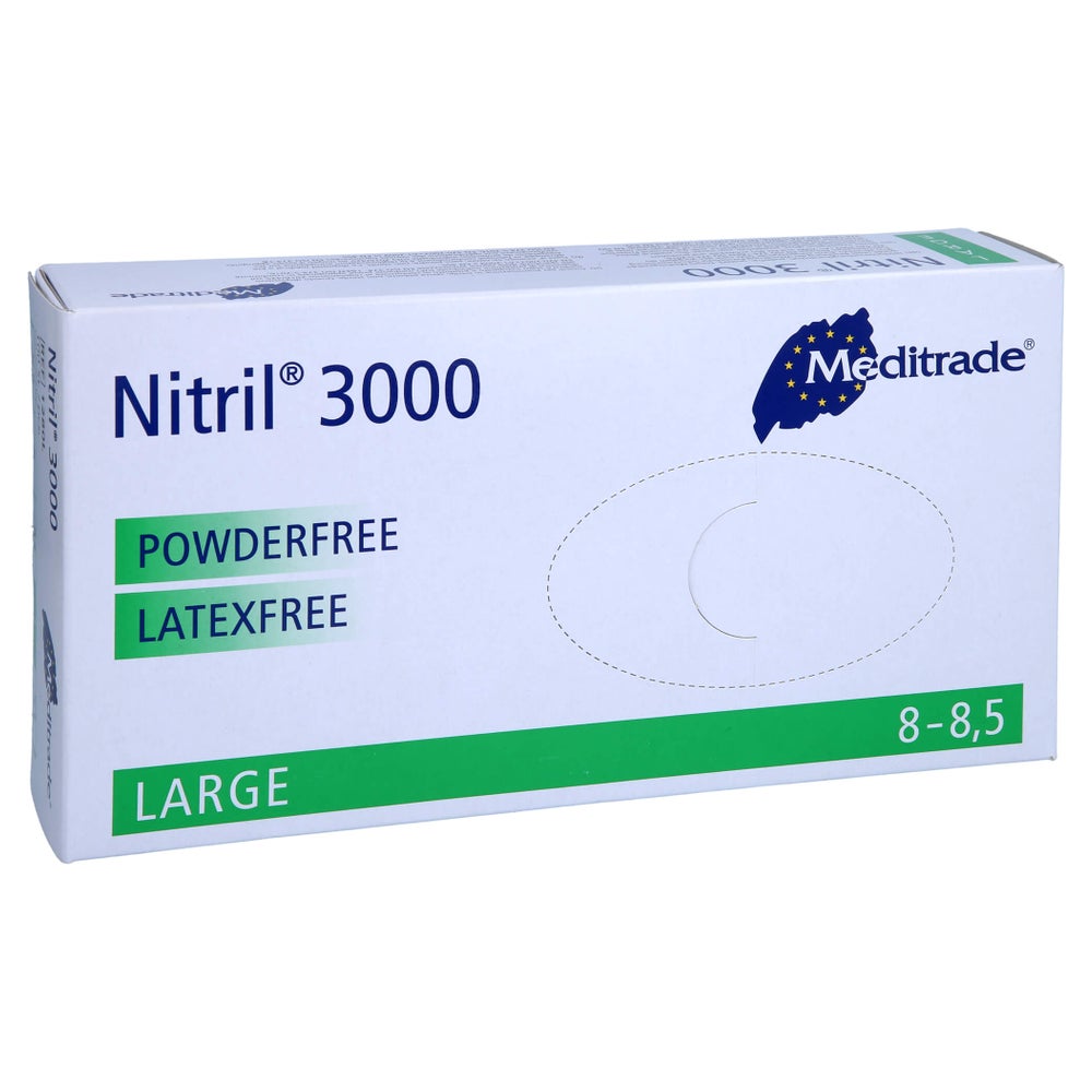 Nitril 3000 Unt.handschuhe unsteril L 100 St