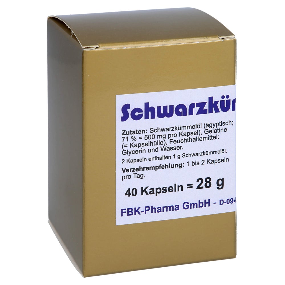 Schwarzkümmelöl Kapseln 40 St