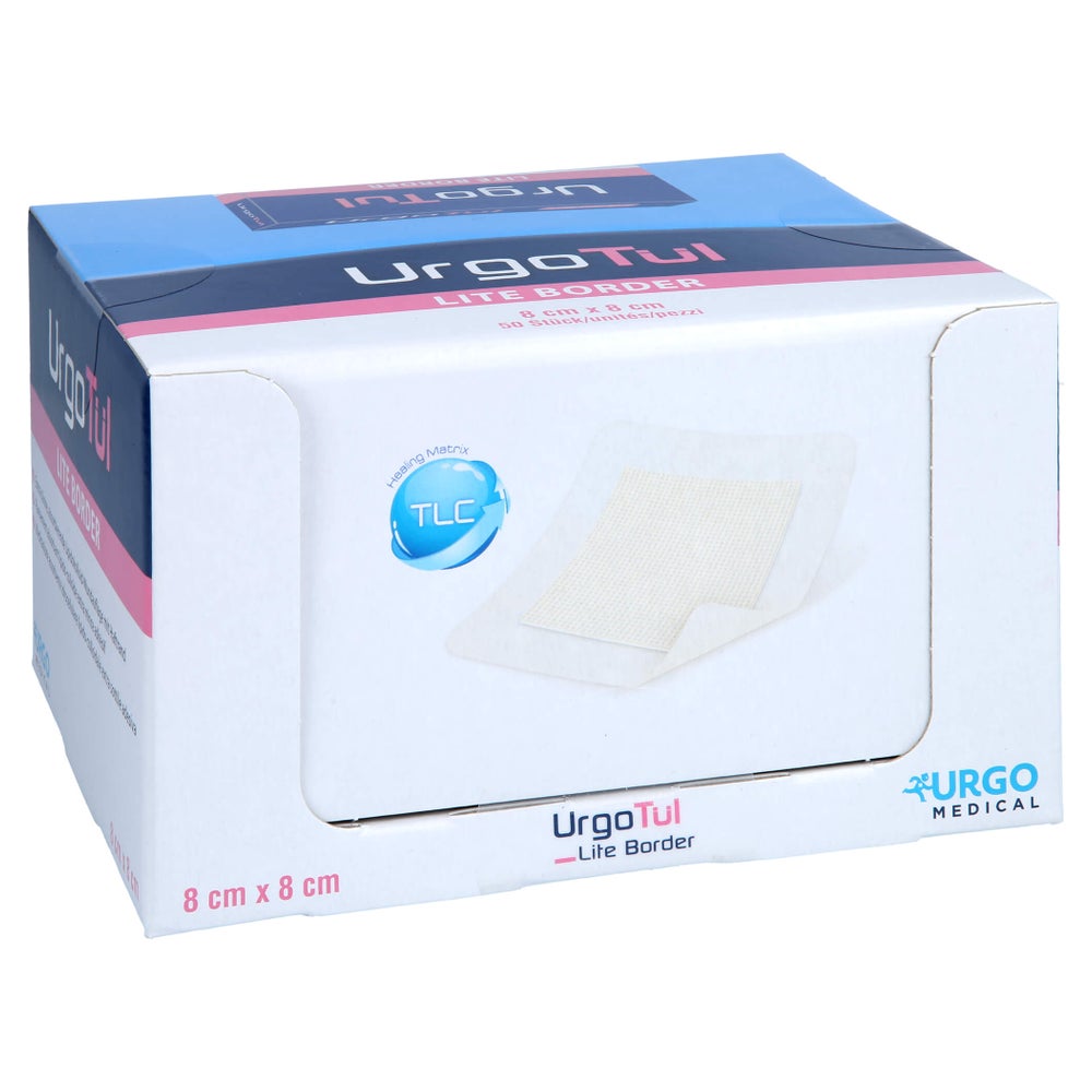 Urgotül Lite Border 8x8 cm Verband Spend 50 St