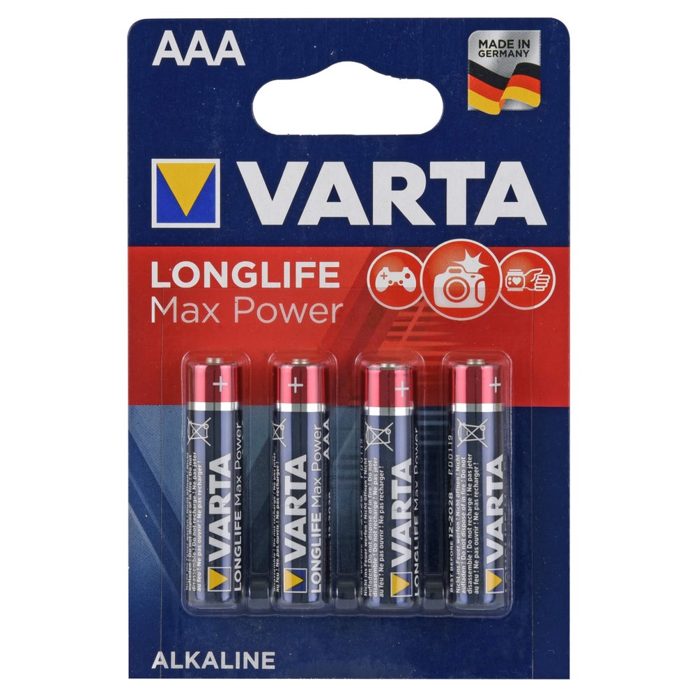 Batterien Micro LR03 AAA 4703 Varta Max 4 St