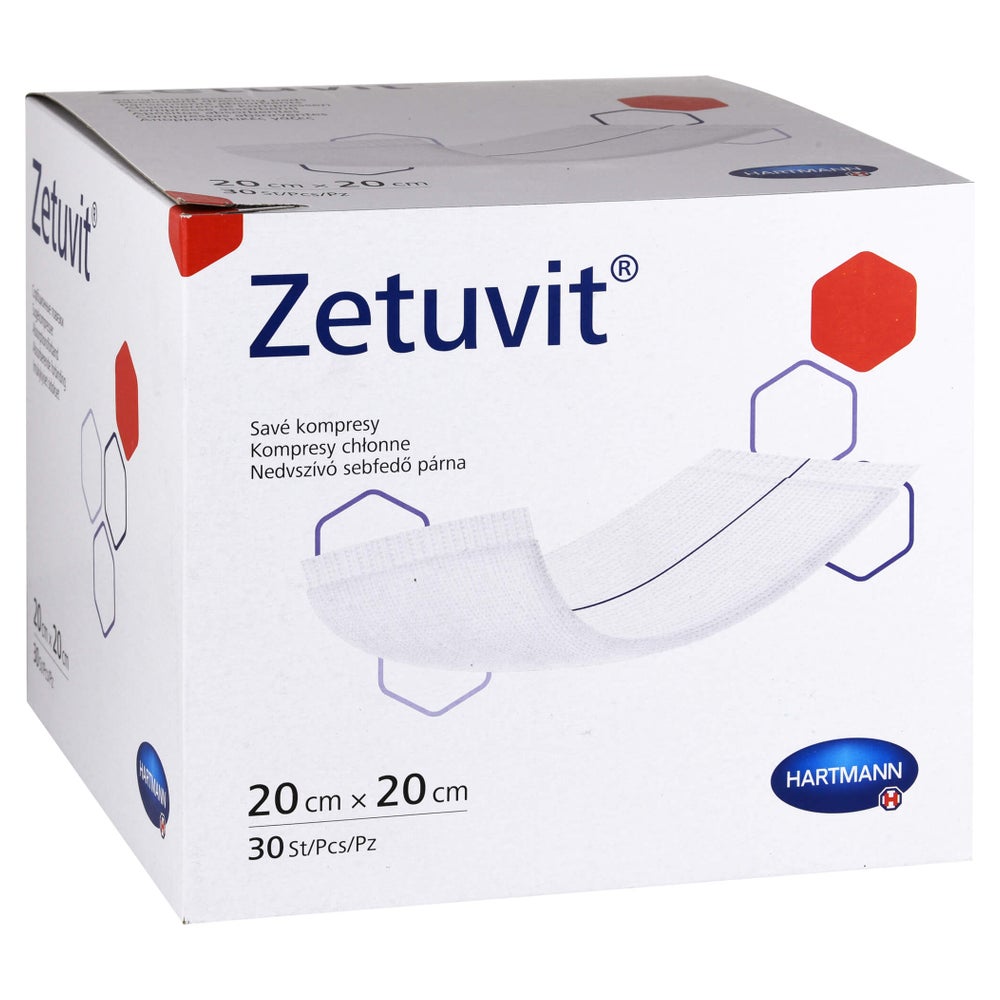 Zetuvit Saugkompressen Unsteril 20x20 cm 30 St