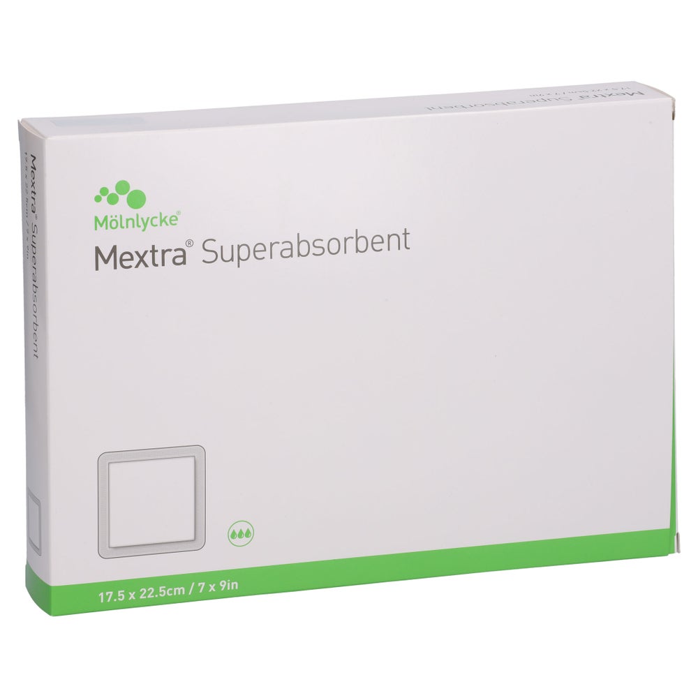 Mextra Superabsorbent Verband 17,5x22,5 Cm 10 St