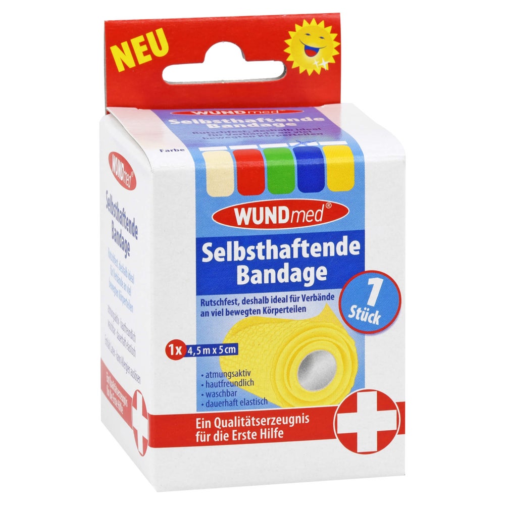 Bandage Selbsthaftend 5 cmx4,5 m farb.so 1 St