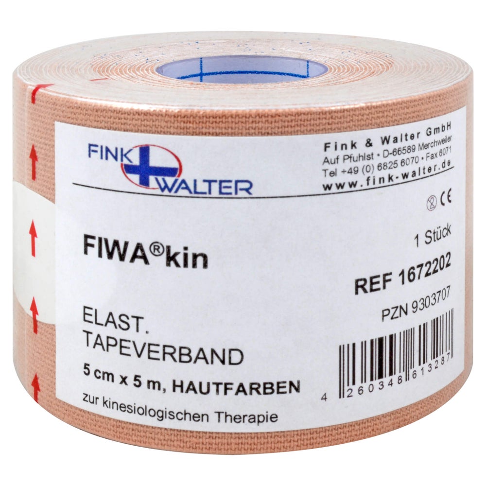 TAPE Elastisch 5 cmx5 m hautfarben 1 St