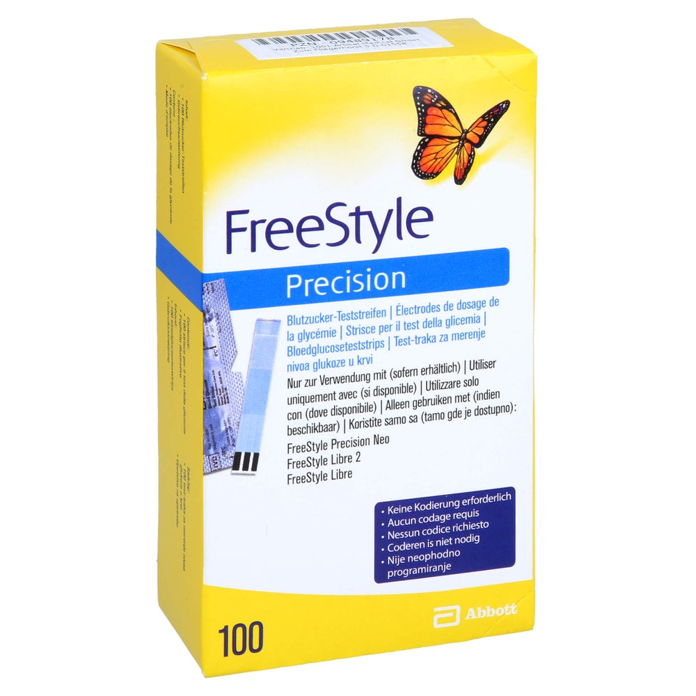Precision Freestyle Blutzucker Teststr.o 100 St