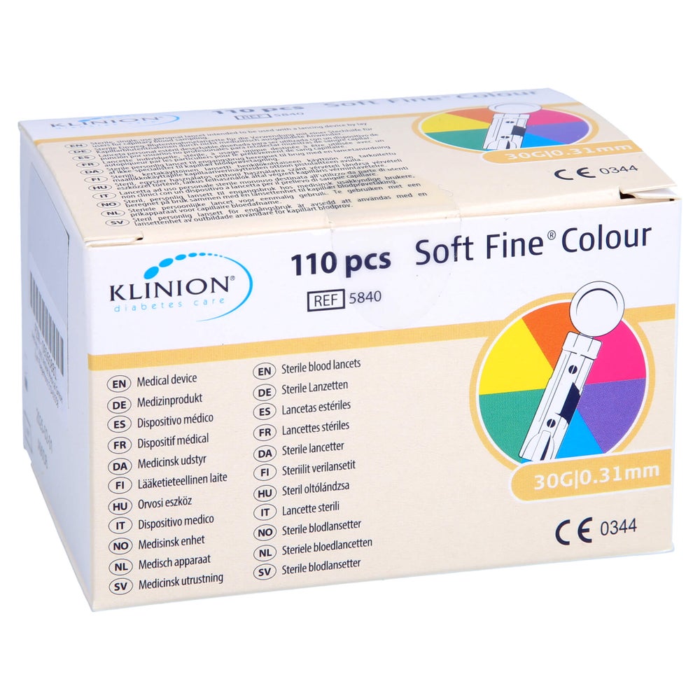 SOFT FINE Colour Lanzetten 30 G 0,32 mm 110 St