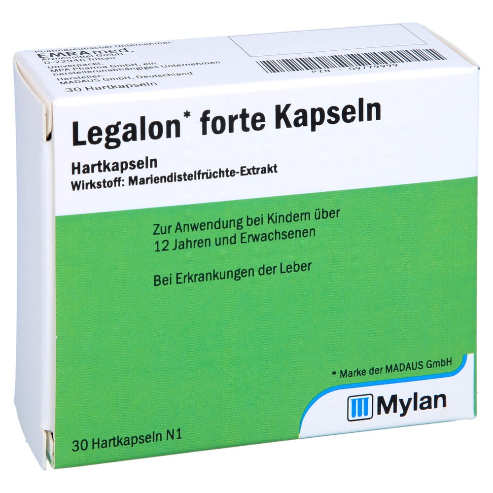 Legalon Forte Kapseln Reimport - Reimport 30 St