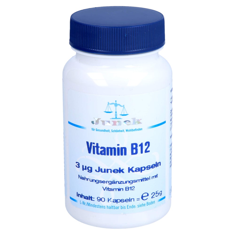 Vitamin B12 3 µg Junek Kapseln 90 St