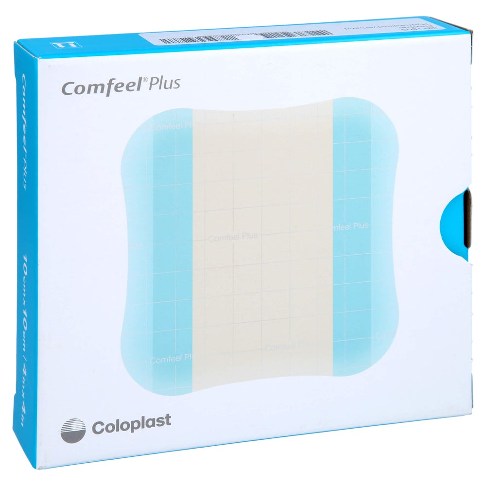 Comfeel Plus Flexibler Wundverb.10x10 cm 10 St