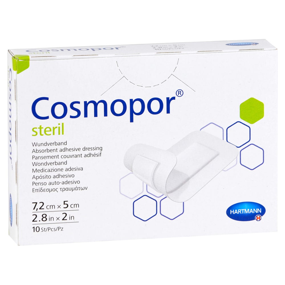 Cosmopor Steril Wundverband 5x7,2 cm 10 St