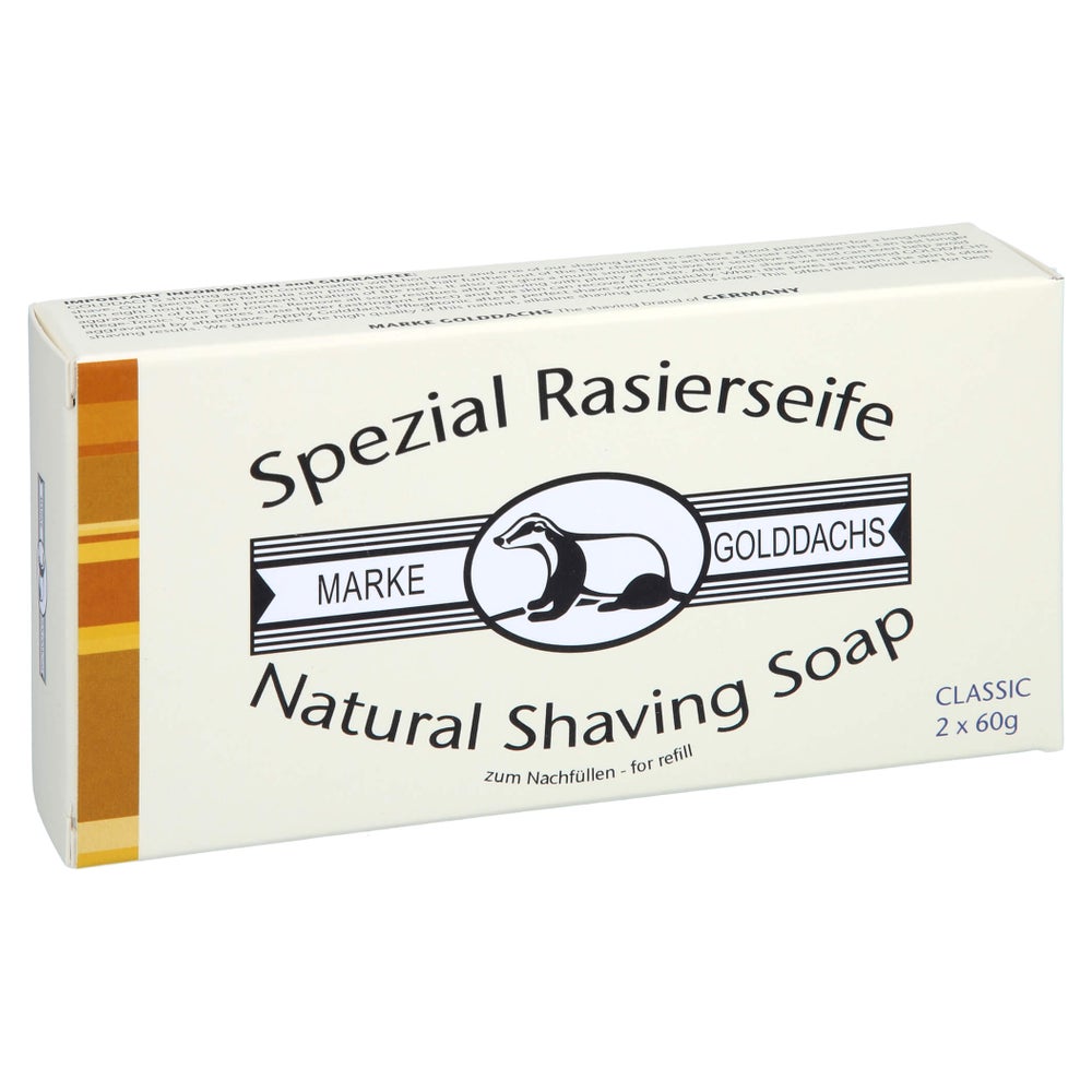 Rasierseife Classic 2er Pack GOLDDACHS 2X60 g