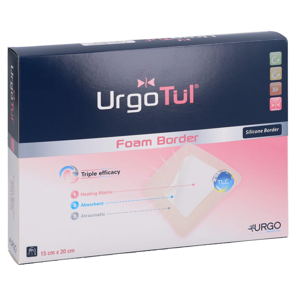 Urgotül Foam Border 15x20 cm Verband 10 St