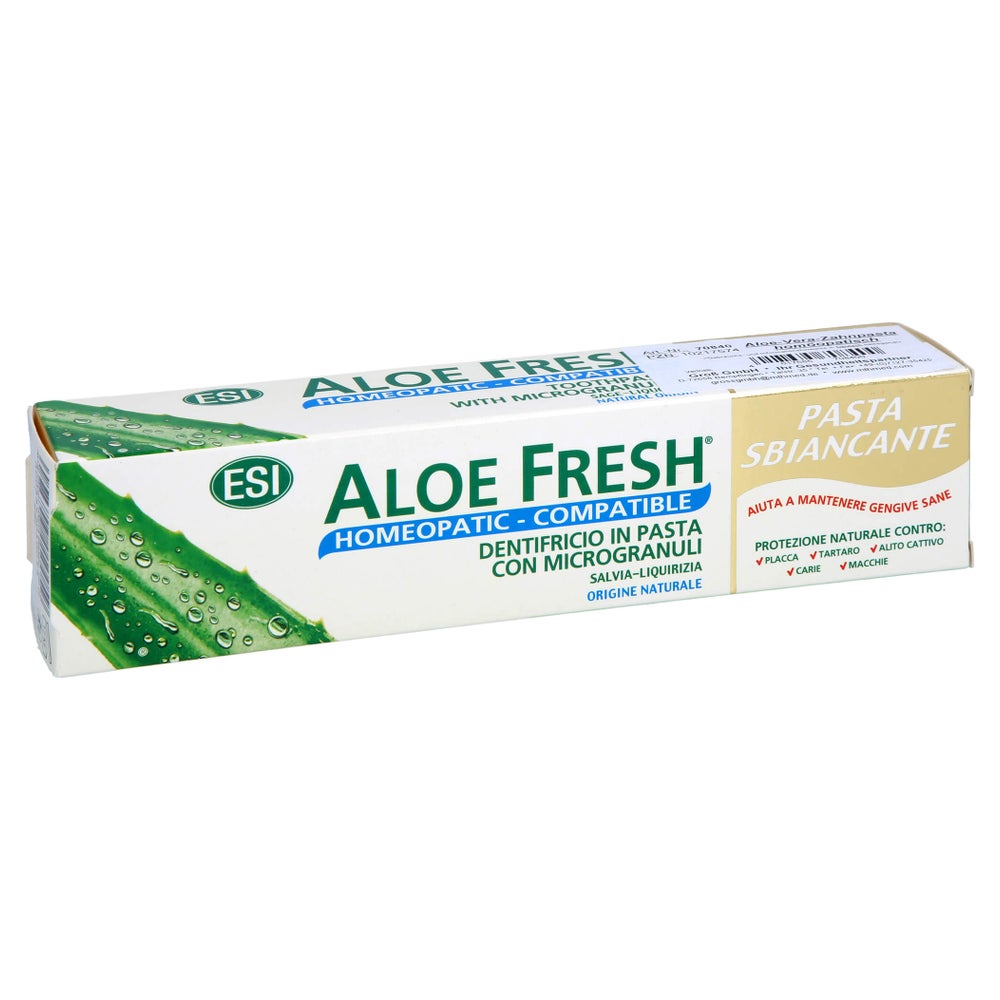 ALOE VERA Zahnpasta Homöopat.o.Fluor Nat 100 ml