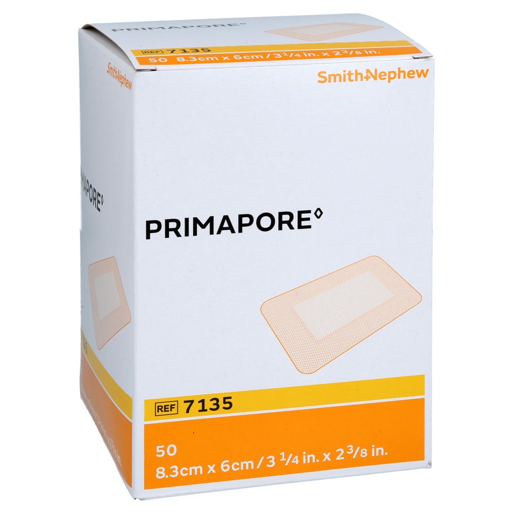 Primapore 6x8,3 Cm Wundverband Steril 50 St