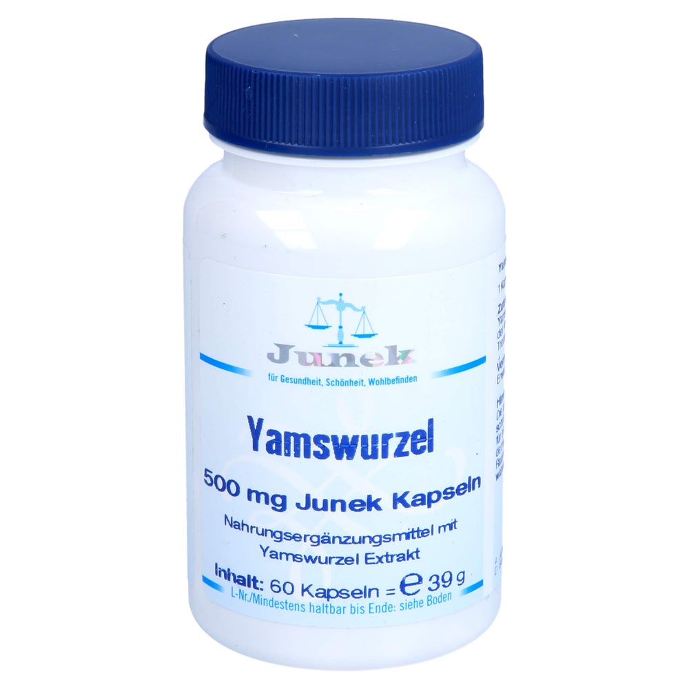 Yamswurzel 500 mg Junek Kapseln 60 St