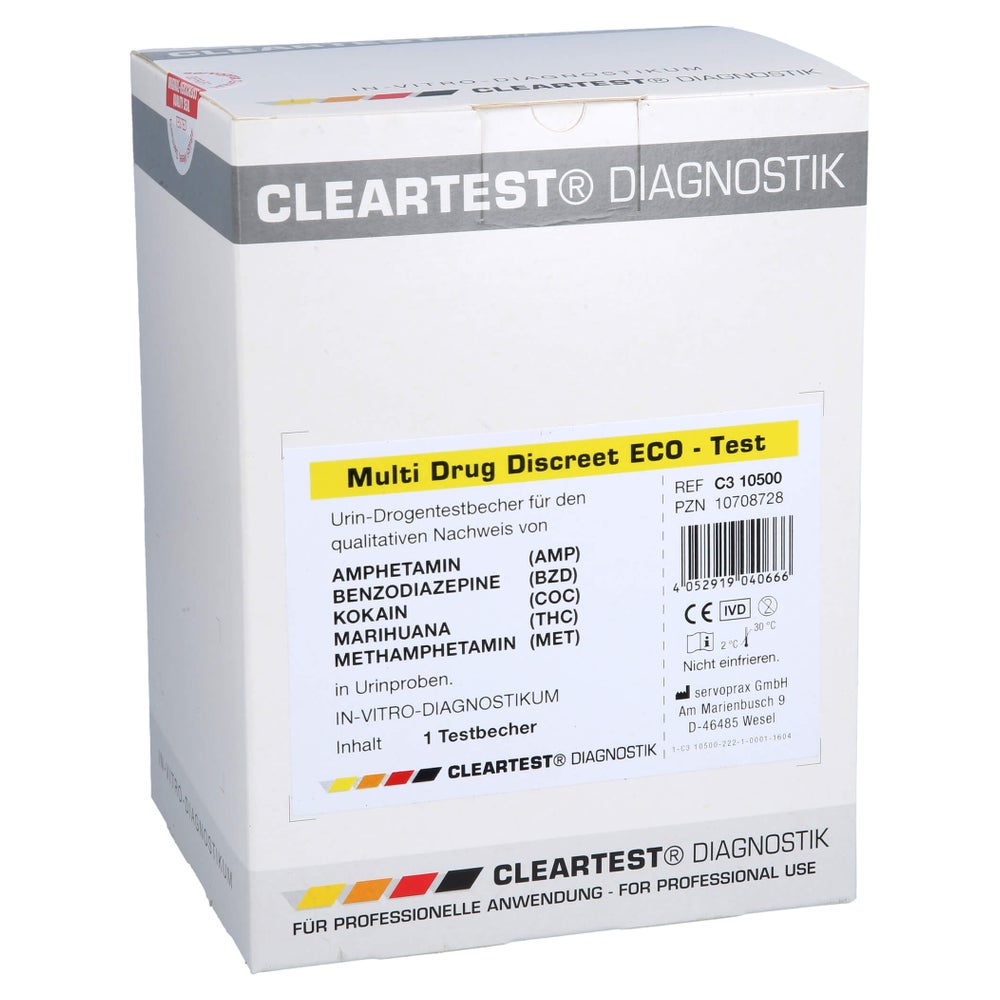 Cleartest Multi Drug Discreet Eco-Test 5 1 St