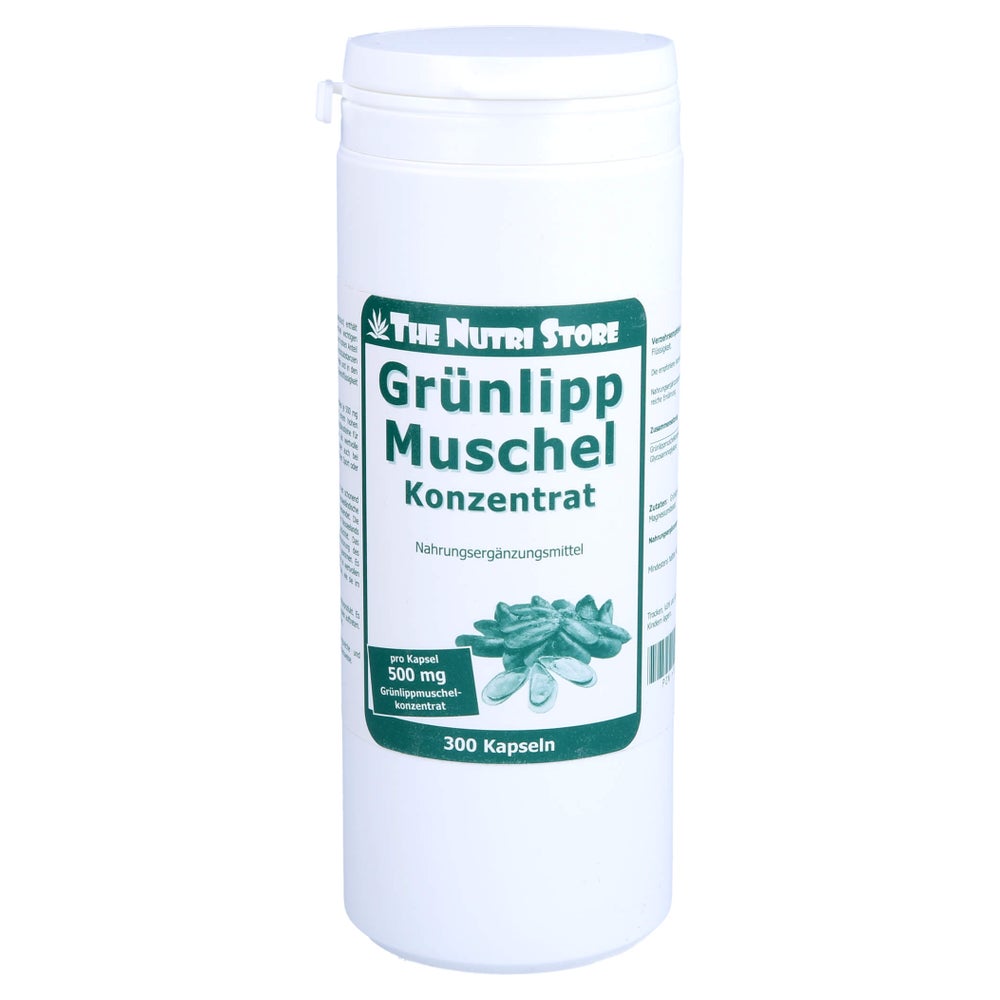 Grünlippmuschel 500 mg Konzentrat Kapsel 300 St