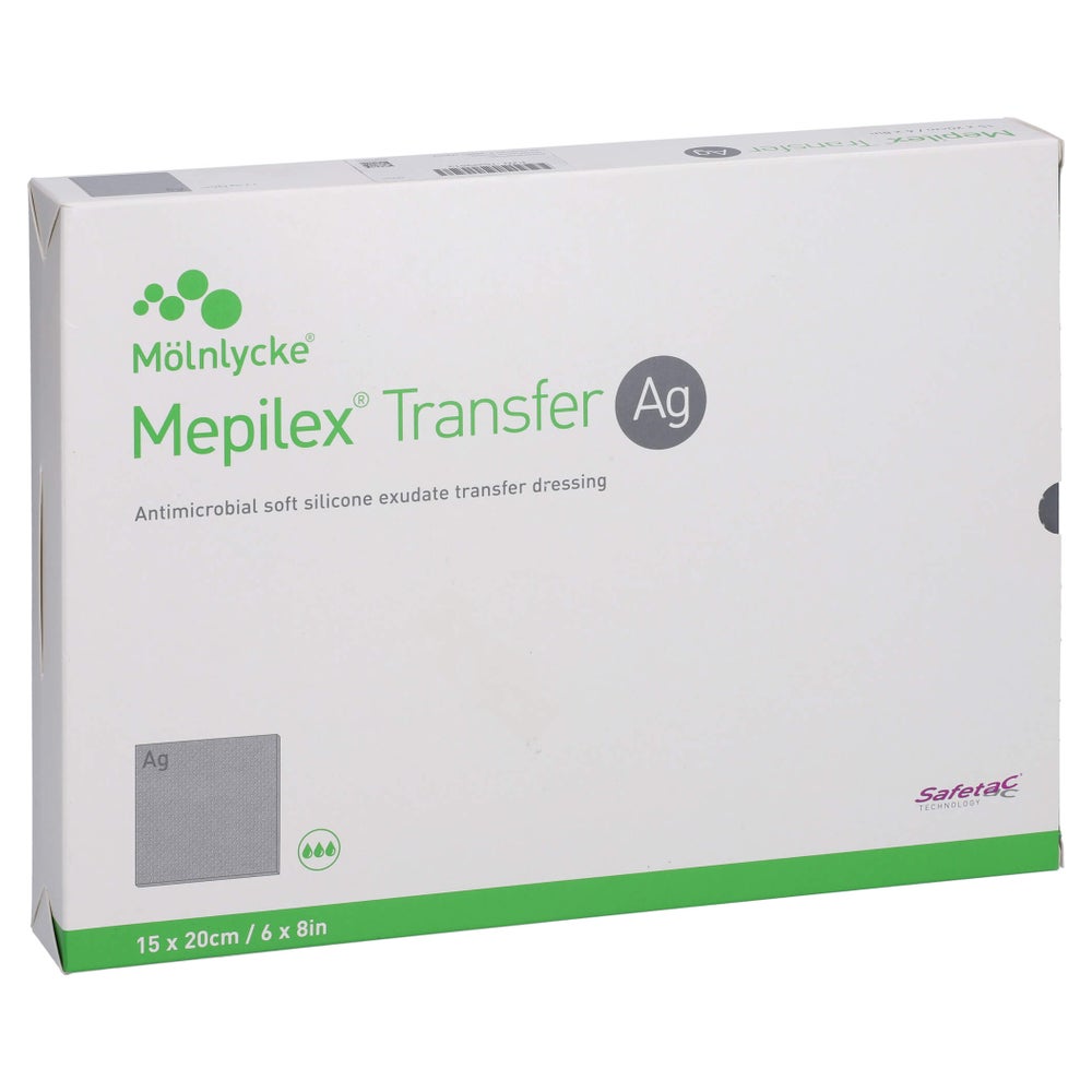 Mepilex Transfer Ag Schaumverband 15x20 10 St