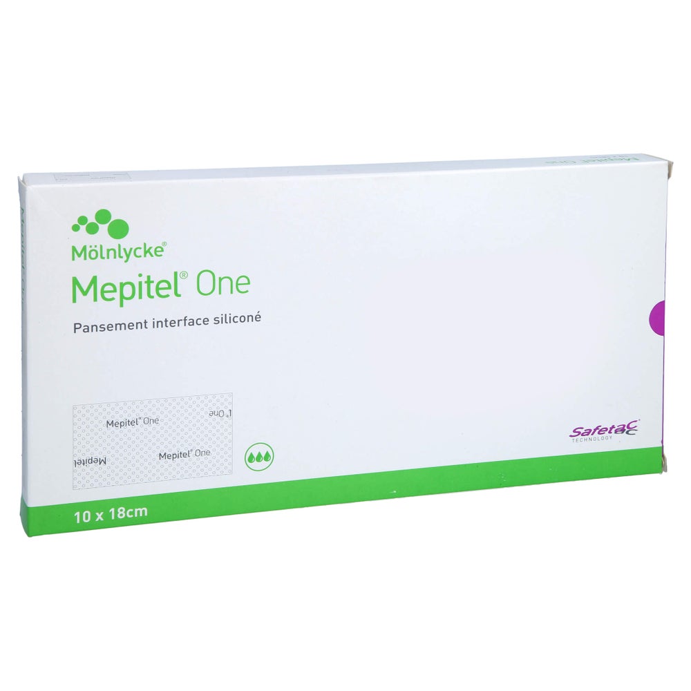 Mepitel One 10x18 cm Silikon Netzverband 10 St