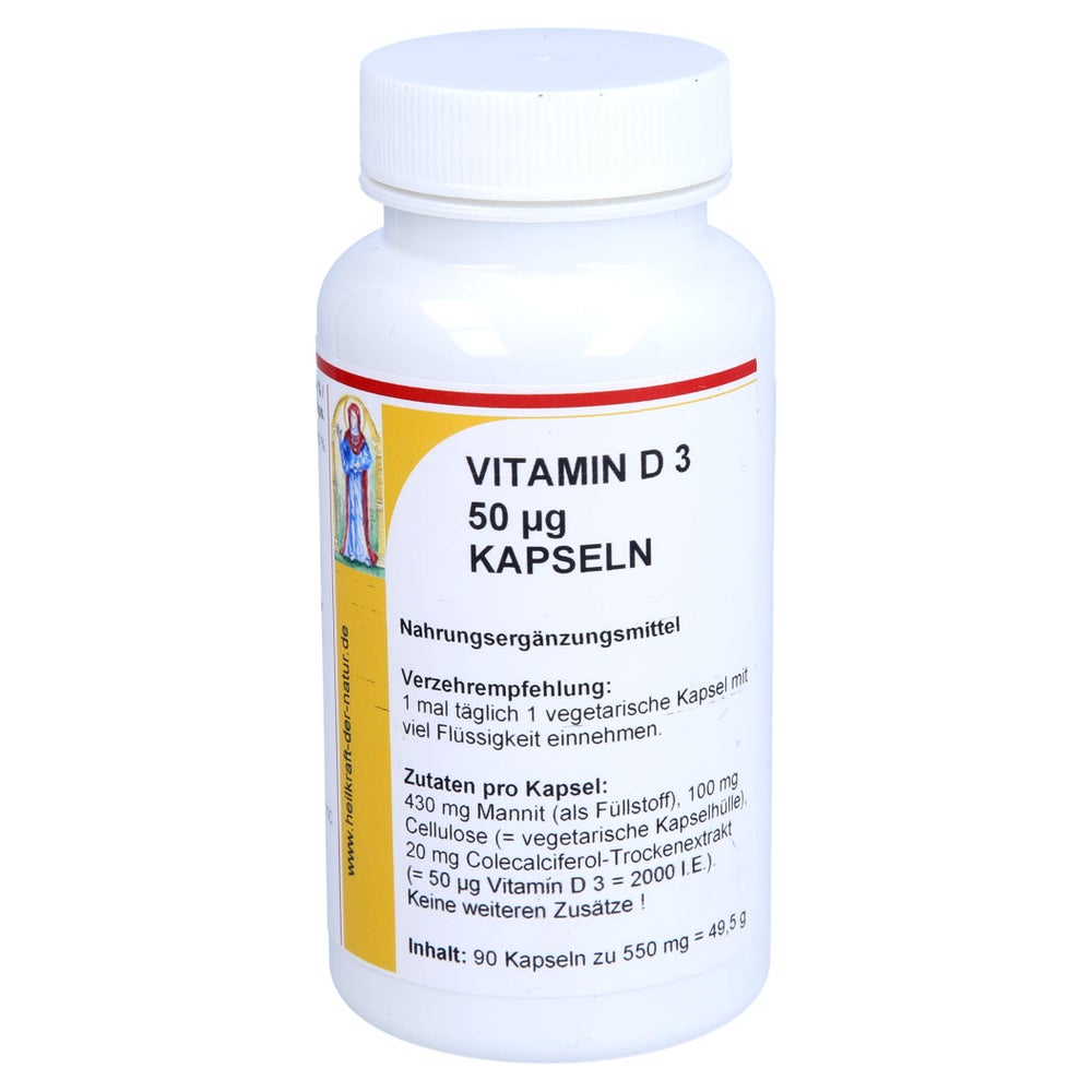 Vitamin D3 2.000 I.E. Kapseln 90 St