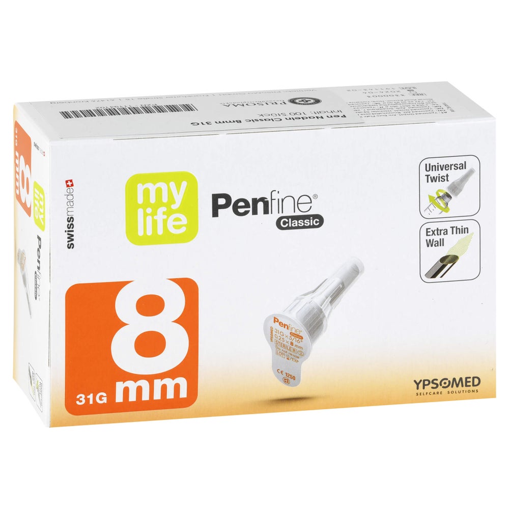 Pen-nadeln Classic 8 mm 31 G 100 St