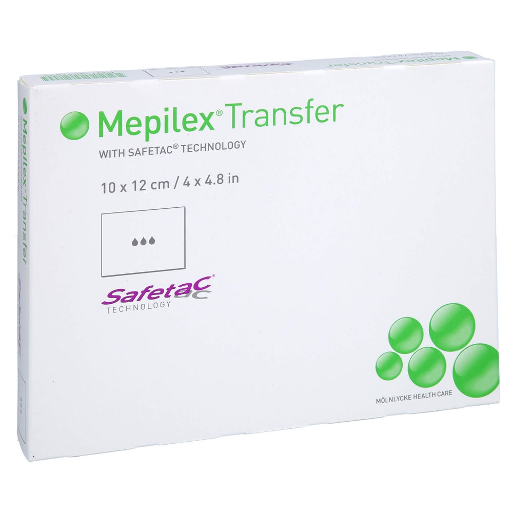 Mepilex Transfer Schaumverband 10x12 cm 5 St