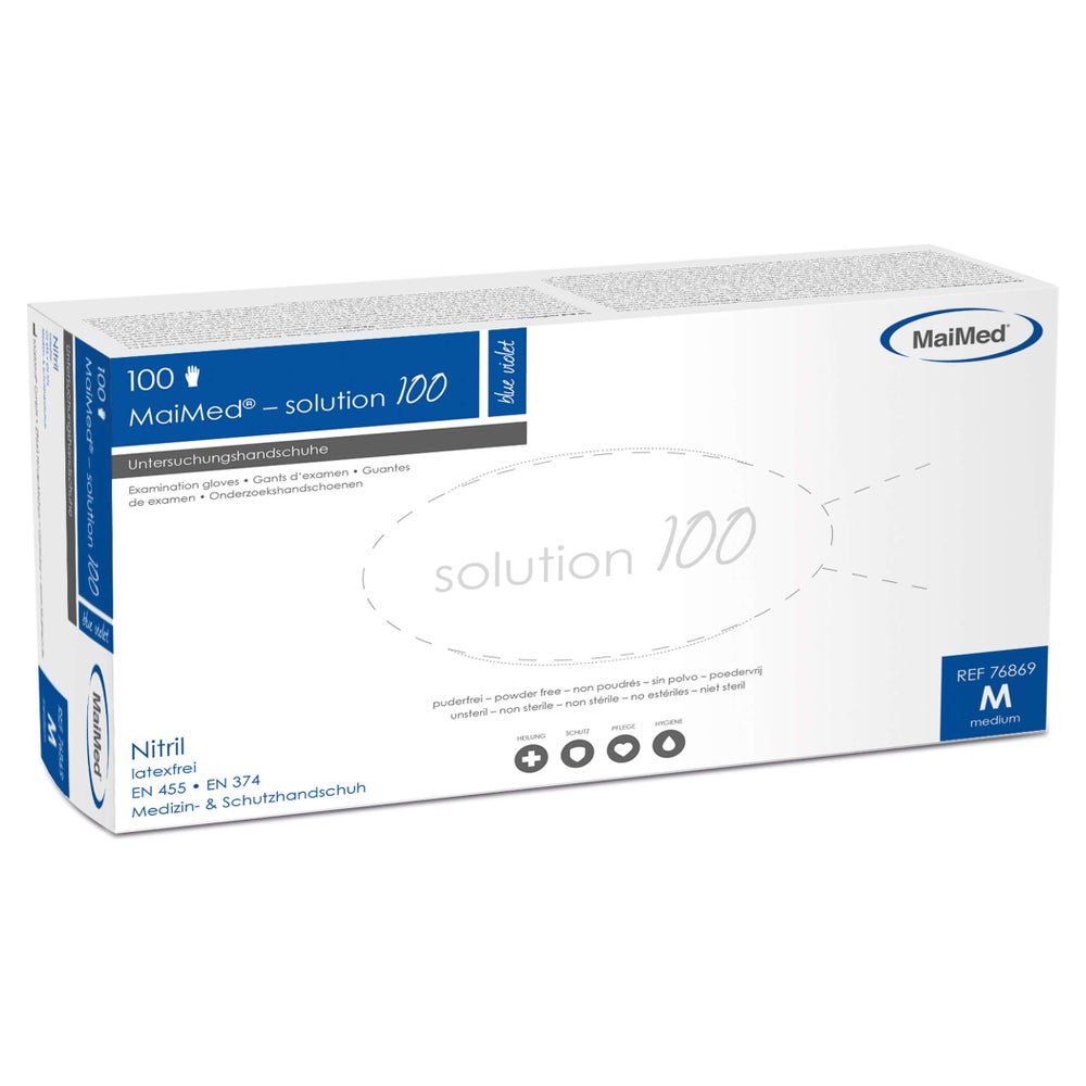 Maimed Solution 100 blue violet U.Hs.Nit 100 St