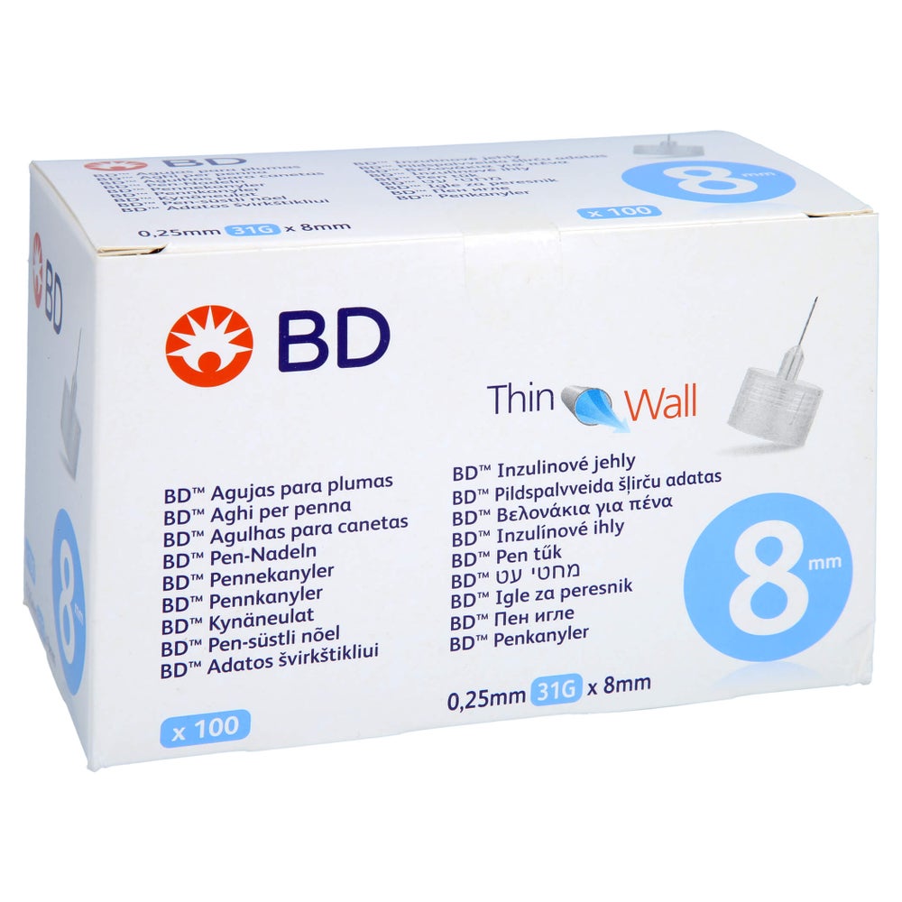 BD Pen-nadeln 0,25x8 mm 100 St