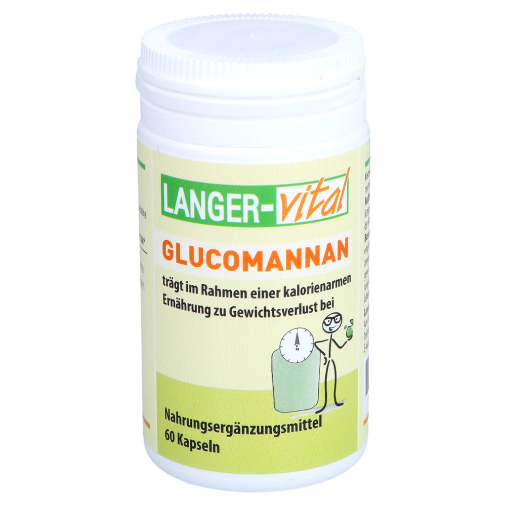 Glucomannan 500 mg Kapseln 60 St