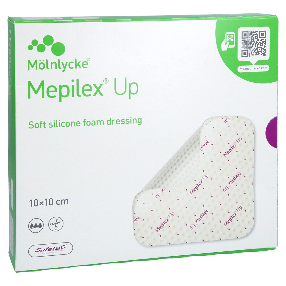 Mepilex Up 10x10 Cm Schaumverband 5 St