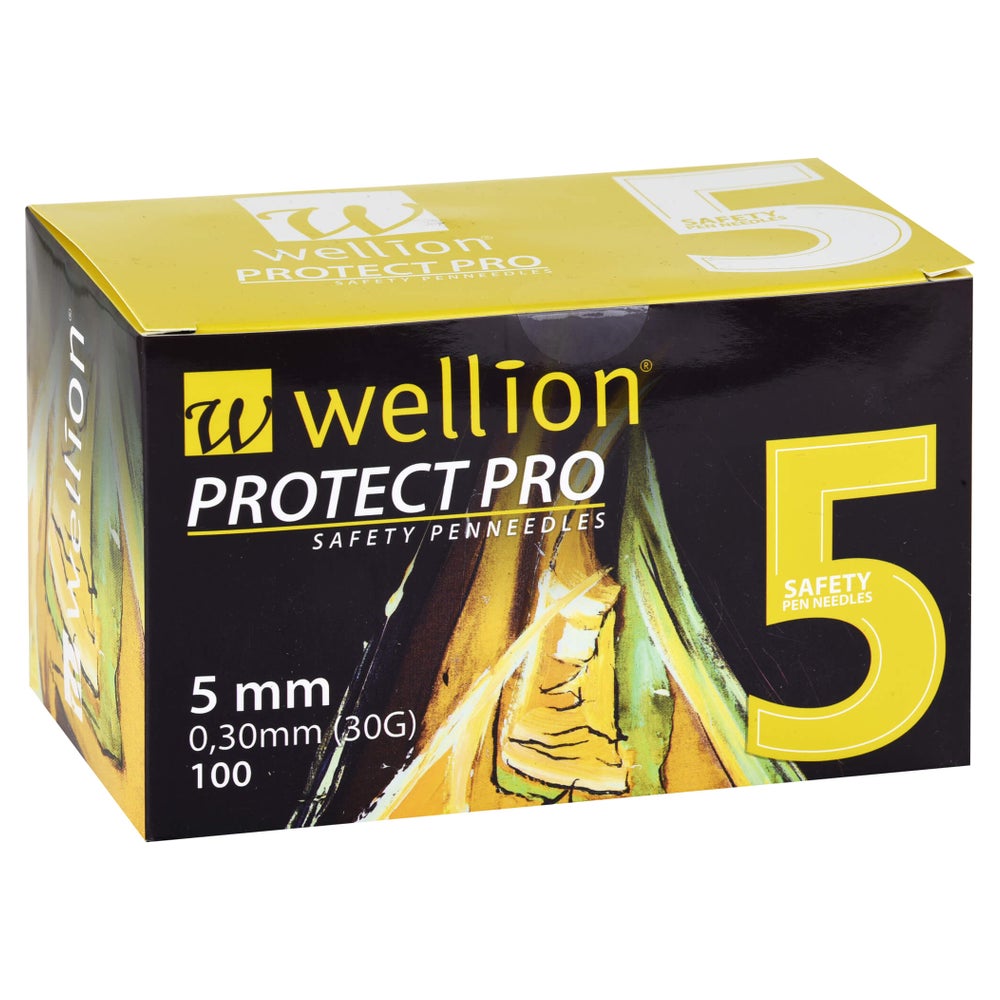 Wellion Protect PRO Safety Pen Needles 3 100 St